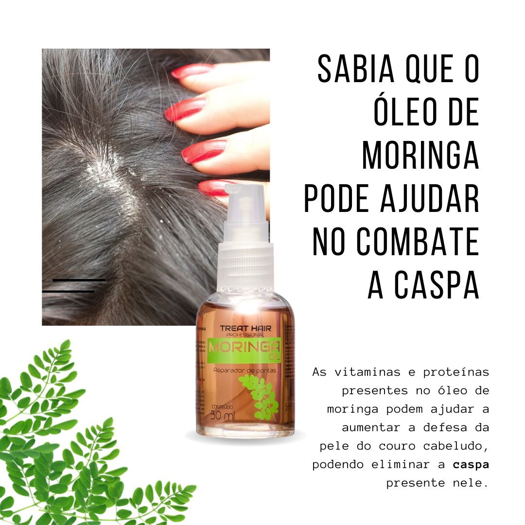 Moringa Oil Leo Reparador De Pontas Instituto De Beleza